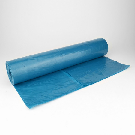 WORKI NA ŚMIECI LDPE NIEBIESKIE 120L 25SZT