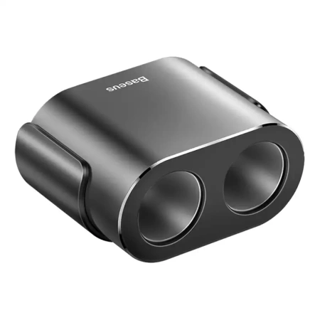 Rozdzielacz gniazda zapalniczki Baseus 2xUSB 3,1A 100W (czarny)
