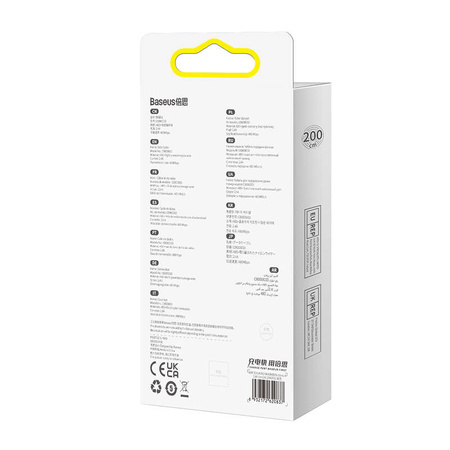 Kabel BASEUS Dynamic 2 USB-A-Lightning 2m (fioletowy)