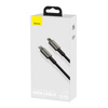 Kabel USB-C do Lightning Baseus Tungsten Gold, 20W, 5A, PD, 1m (czarny)