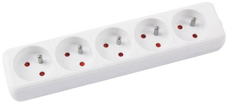PRZEDŁUŻACZ 5 GNIAZD Z UZIEMIENIEM OFFICE PRODUCTS 3M