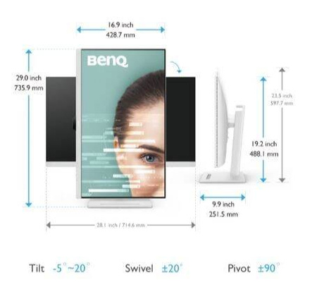 BENQ MONITOR 31.5 CALA GW3290QT 2K 5MS/IPS/HDMI/75HZ