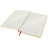 NOTATNIK A5 LEITZ COSY SOFT TOUCH 44540019 CIEPŁY ŻÓŁTY W KRATKĘ TWARDA OPRAWA 96 KARTEK