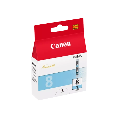 TUSZ ORYGINALNY CANON CLI8PC 0624B001 PHOTO CYAN 450 STRON