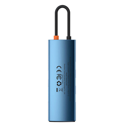 ADAPTER 8W1 BASEUS HUB USB-C NA 3X USB 3.0 + HDMI + USB-C PD 4K HD