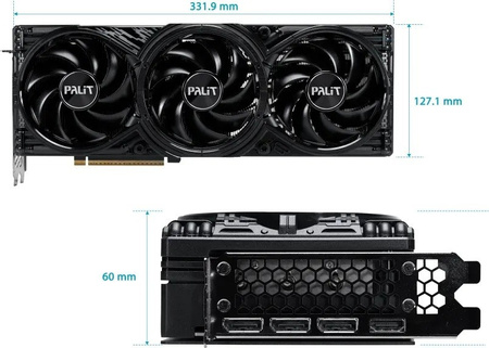 PALIT KARTA GRAFICZNA GEFROCE RTX 5070 TI GAMING PRO OC V1 16GB GDDR7 256BIT 3DP/HDMI