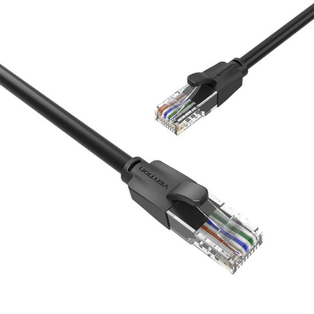 KABEL SIECIOWY UTP CAT6 VENTION IBEBH RJ45 ETHERNET 1000MBPS 2M CZARNY