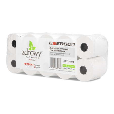 ROLKA TERMICZNA 57MM X25M EMERSON ZDROWY PARAGON 10SZT FENOL FREE