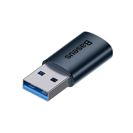 ADAPTER USB-A DO USB-C BASEUS INGENUITY OTG (NIEBIESKI)