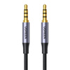 KABEL MINI JACK 3.5MM UGREEN AV183, AUX, 1M (CZARNY)