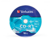 VERBATIM CD-R, 43725, 10-PACK, 700MB, EXTRA PROTECTION, 52X, 80MIN., 12CM, WRAP, STANDARD, DO ARCHIWIZACJI DANYCH