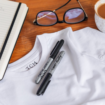 MARKER DO TKANIN BIC MARKING TEXTILE 933872 CZARNY 0.9MM BLISTER