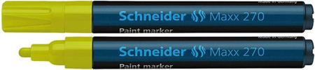 MARKER OLEJOWY SCHNEIDER MAXX 270 ŻÓŁTY OKRĄGŁA 1-3MM