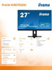 IIYAMA MONITOR 27 CALI XUB2792QSU-B5 IPS,QHD,HAS(150MM),DVI,HDMI,DP,USB