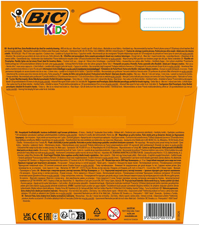 FLAMASTRY BIC KIDS VISAQUARELLE 8289641 MIX*10