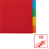 PRZEKŁADKI A4 ESSELTE 100201 MIX KARTON 10SZT