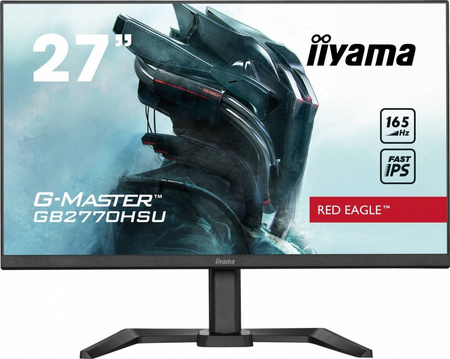 IIYAMA MONITOR 27 CALI GB2770HSU-B5 0.8MS,IPS,DP,HDMI,165HZ,PIVOT,FREESYNC