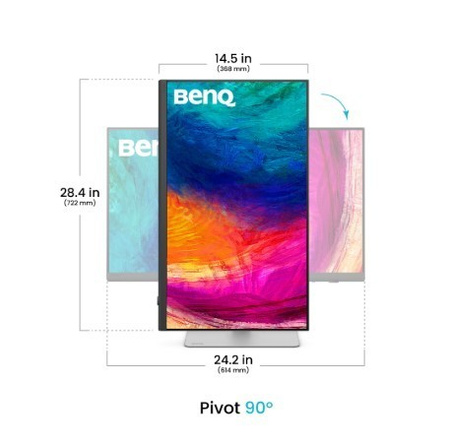 Benq Monitor 27 cali PD2730S LED 5K IPS/60Hz/5ms/Graficzny