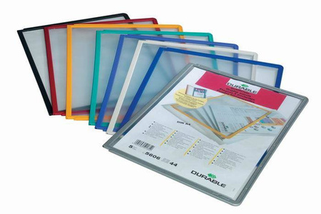 PANEL PREZENTACYJNY A4 DURABLE SHERPA 560603 CZERWONY