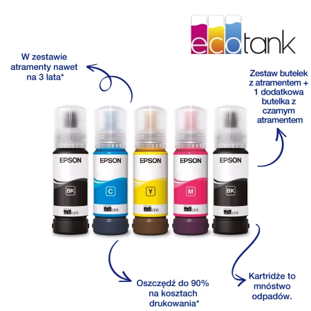 URZĄDZENIE WIELOFUNKCYJNE EPSON ECOTANK L5590 COLOR/A4/33PPM/4IN1/WIFI+D/ADF30