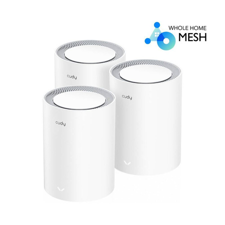 CUDY SYSTEM WIFI MESH M1800 (3-PACK) AX1800