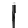 KABEL SPRĘŻYNOWY LIGHTNING BASEUS SPRING 1M 2A (CZARNY)