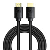 Kabel HDMI 2.1 Baseus High Definition Series, 8K 60Hz, 3D, HDR, 48Gbps, 3m (czarny)