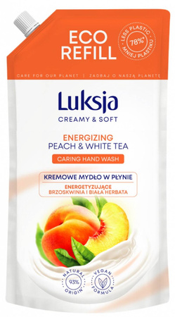 MYDŁO W PŁYNIE ZAPAS LUKSJA BRZOSKWINIA 900ML