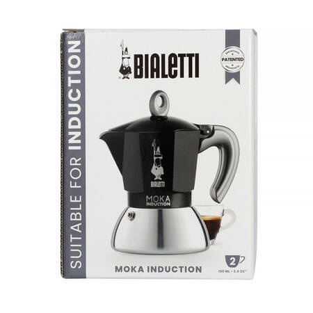 KAWIARKA BIALETTI NEW MOKA INDUCTION 2TZ CZARNA