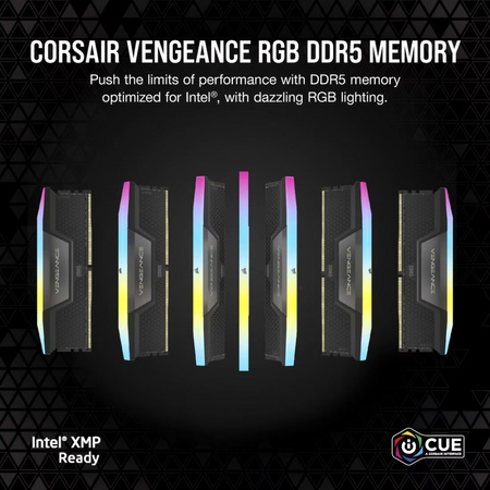 CORSAIR PAMIĘĆ DDR5 VENGEANCE RGB 48GB/6400 (2X24GB) CL36