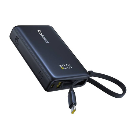 Powerbank BASEUS PicoGo Digital Display 10000mAh 45W (czarny)
