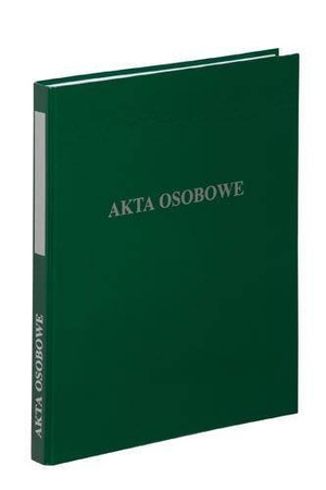 Teczka do akt osobowych VAUPE 030/06 zielona 2R/20mm