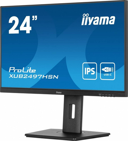 IIYAMA MONITOR 24 CALE XUB2497HSN-B1 IPS,USB-C DOCK,HDMI,DP