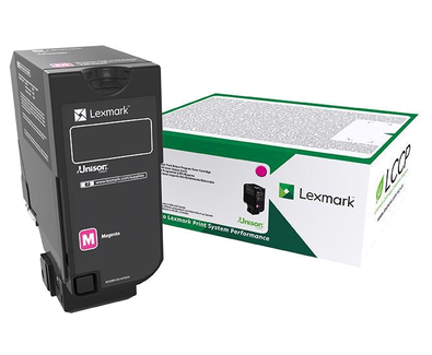 TONER ORYGINALNY LEXMARK 73B20M0 MAGENTA 15000 STRON