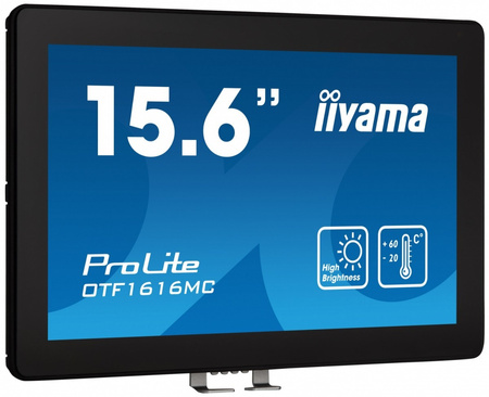 IIYAMA MONITOR 16 CALI OTF1616MC-B1, VA,POJ.10PKT.1100CD,IP65, OUTDOOR, VGA,HDMI,DP,RJ45