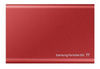 SAMSUNG DYSK PORTABLE T7 500GB USB 3.2 GEN.2 CZERWONY