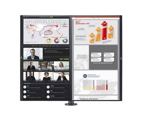 LG ELECTRONICS MONITOR 27QP88DP-BS 27 CALI QHD ERGO DUAL