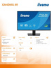 IIYAMA MONITOR 24 CALE X2492HSU-B1 IPS,FHD,HDMI,DP,120HZ,300CD,4MS,USB HUBX2CIENKIE RAMKI, 1500:1, ERP B