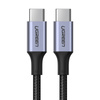 Kabel UGREEN US316 USB-C-USB-C 3m 100W (czarny)