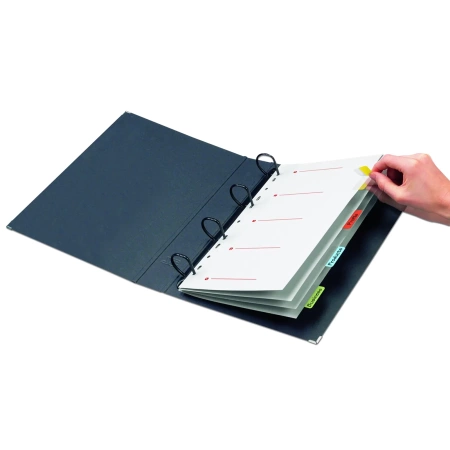 ZAKŁADKI INDEKSUJĄCE FOLIOWE 12X40MM MIX KOLORÓW DJOISX3L 48SZT