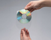 KIESZEŃ SAMOPRZYLEPNA NA 2-4 PŁYTY CD/DVD 127X127MM Q-CONNECT 10SZT
