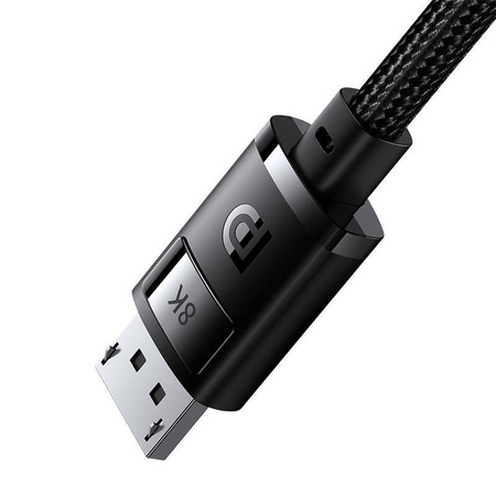 KABEL DP 8K DO DP 8K BASEUS HIGH DEFINITION 5M (CZARNY)