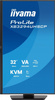 IIYAMA MONITOR 31,5 CALA XB3294UHSCP-B1.4K,VA,2XHDMI,DP,USB-C DOCK 95W, PIP,RJ45, 400CD, 2MS, 4XUSB, KVM,SYNC,2X5W, HAS (150) PIVOT,