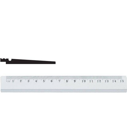 LINIJKA ALUMINIOWA 15CM GRAND GR-120-15 130-1707