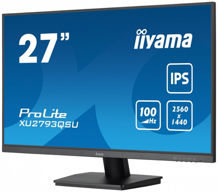 IIYAMA MONITOR 27 CALI XU2793QSU-B7 IPS,QHD,100HZ,HDMI,DP,300CD