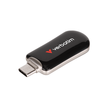 VERBATIM USB FLASH DISK, USB C A USB 3.2 GEN 1, 512GB, DUAL QUICKSTICK, SZARY, 30227, USB C, Z OCZKIEM NA BRELOK