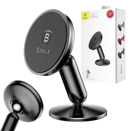 MAGNETYCZNY UCHWYT SAMOCHODOWY BASEUS BULLET (CZARNY)