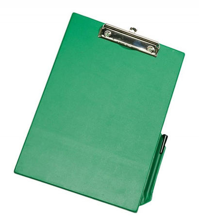 DESKA Z KLIPEM A4 Q-CONNECT ZIELONA PVC