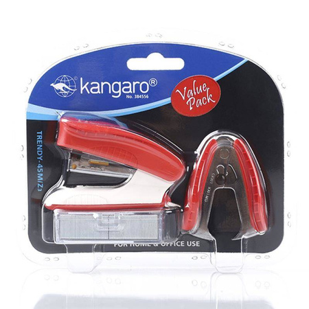 ZSZYWACZ KANGARO TRENDY-45M/Z3 + ZSZYWKI I ROZSZYWACZ MIX KOLORÓW 15 KART