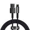 KABEL USB DO LIGHTNING BASEUS TUNGSTEN GOLD, 2.4A, 1M (CZARNY)